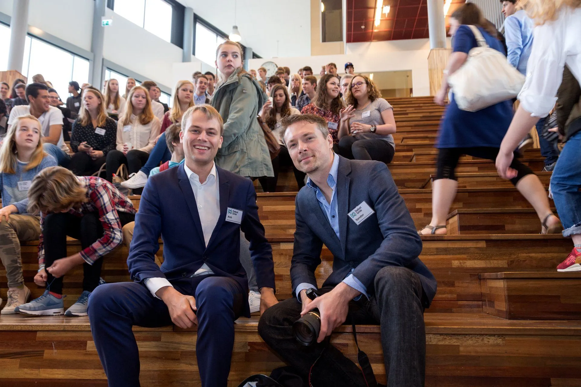 Oprichters Rob Honig en Sander van der Stok
